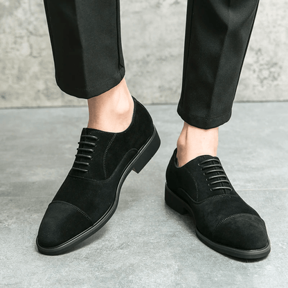 Men's Cap Toe Oxford Shoes | Lace Up