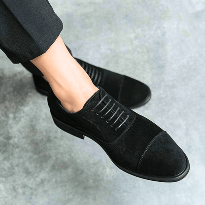 Men's Cap Toe Oxford Shoes | Lace Up