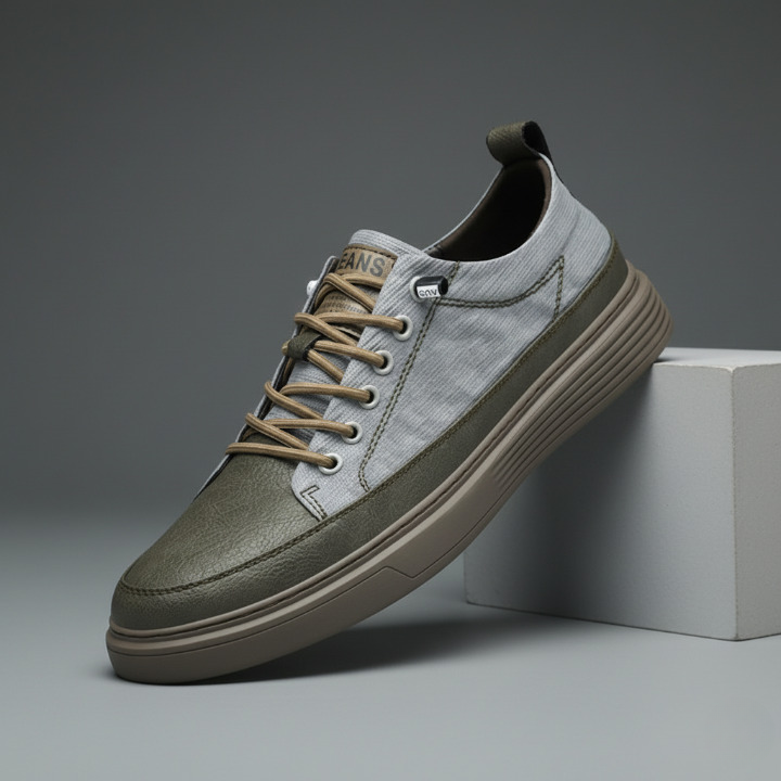 Men's Lace-Up Trainers | Low Top