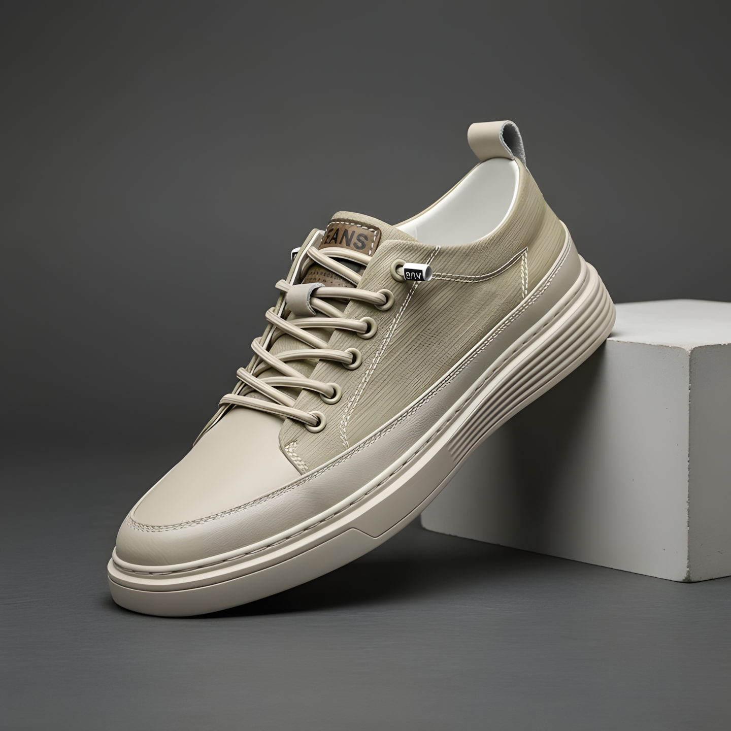 Men's Lace-Up Trainers | Low Top