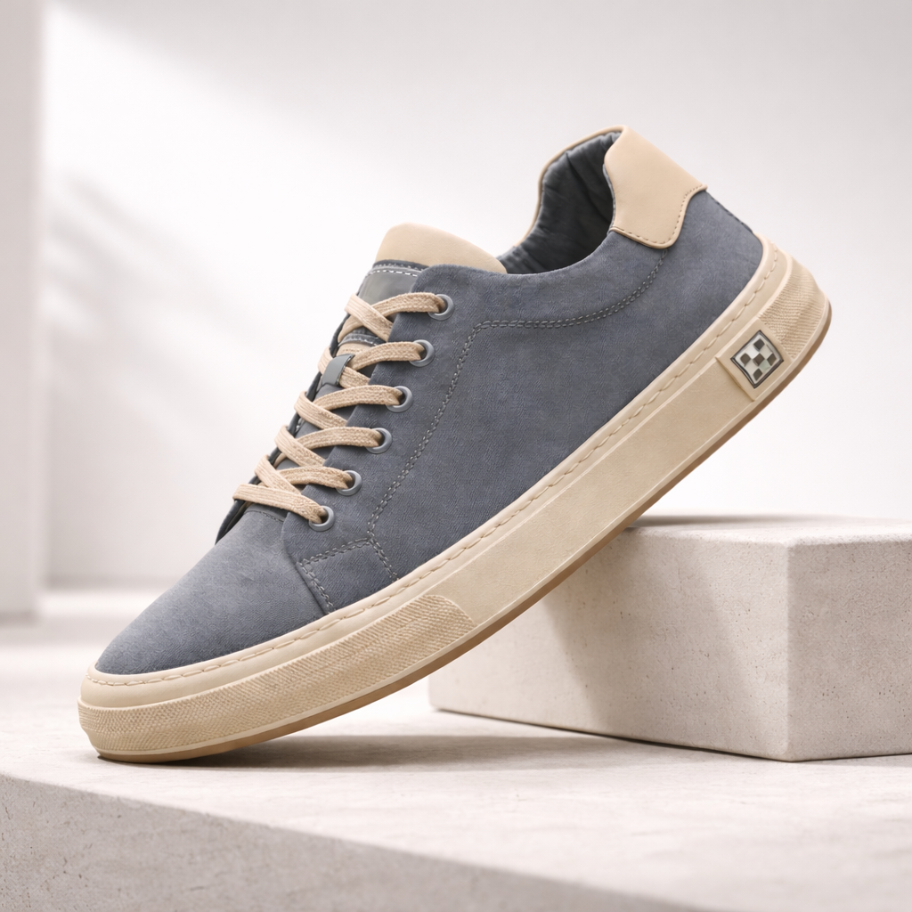 Men's Chunky Sole Sports Trainers | Gum Sole