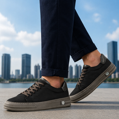 Men's Chunky Sole Sports Trainers | Gum Sole