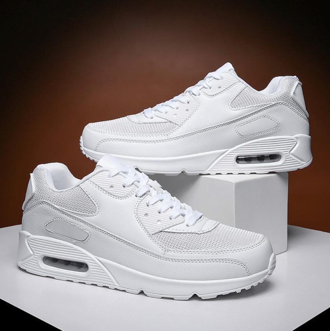 Men's Lace Up Sports Trainers | Cushioned Sole