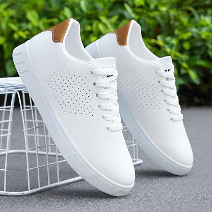 Men's Perforated Trainers | Lace Up