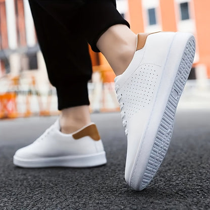 Men's Perforated Trainers | Lace Up
