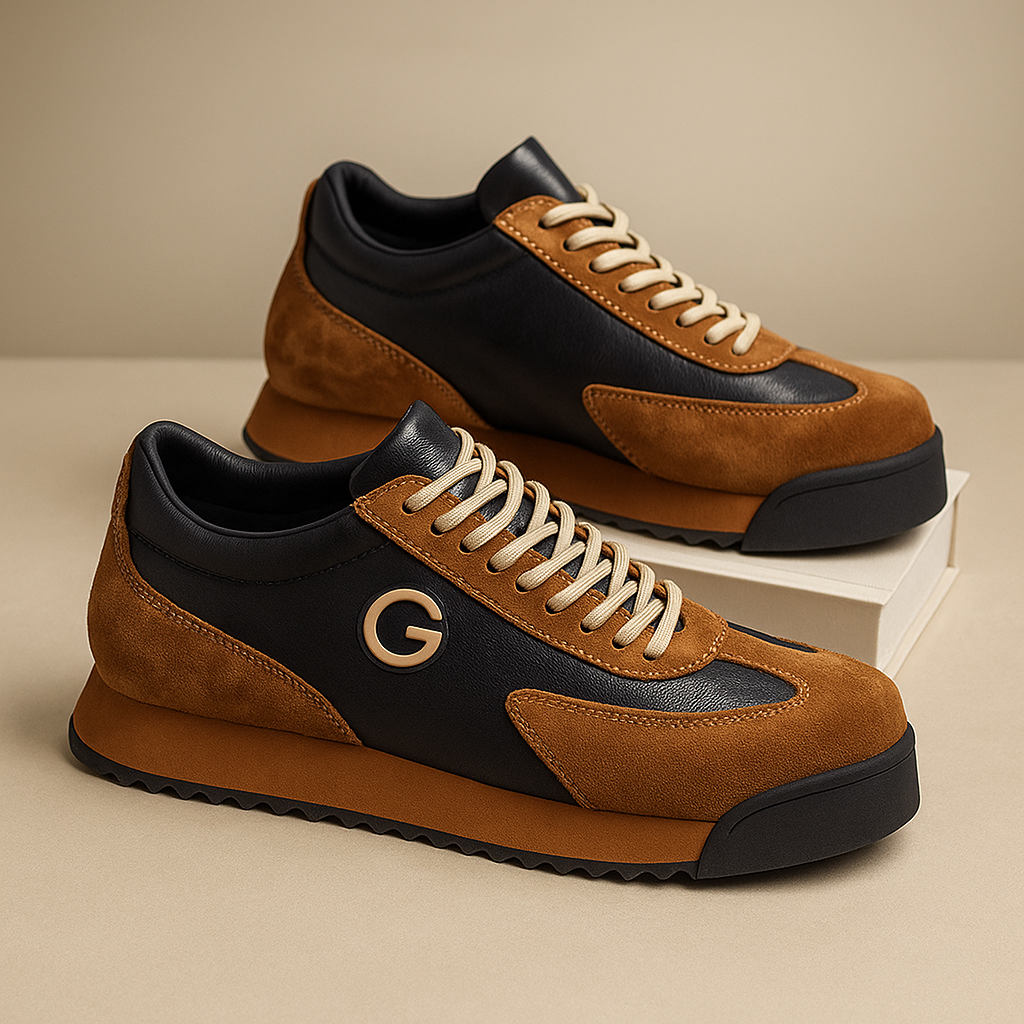 Men's Retro Runner Trainers | Lace Up