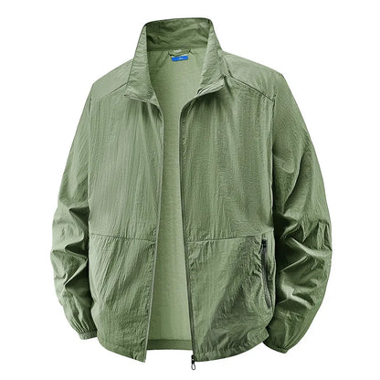 Men's Lightweight Windbreaker Jacket | Zip Up