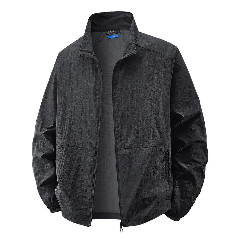Men's Lightweight Windbreaker Jacket | Zip Up