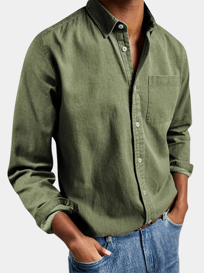 Men's Button-Down Utility Shirt | Long Sleeve