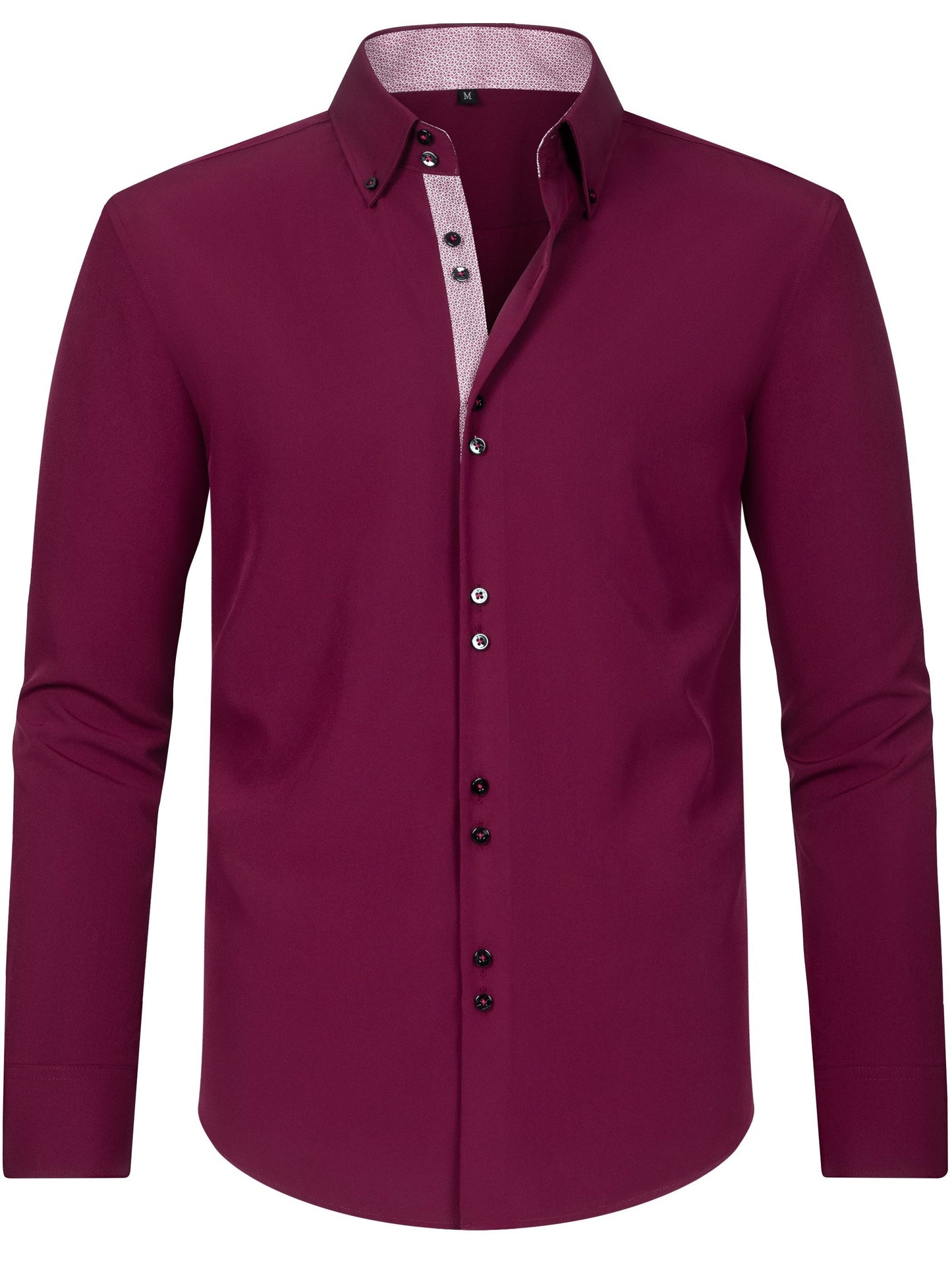 Men's Long Sleeve Button-Down Shirt | Slim Fit