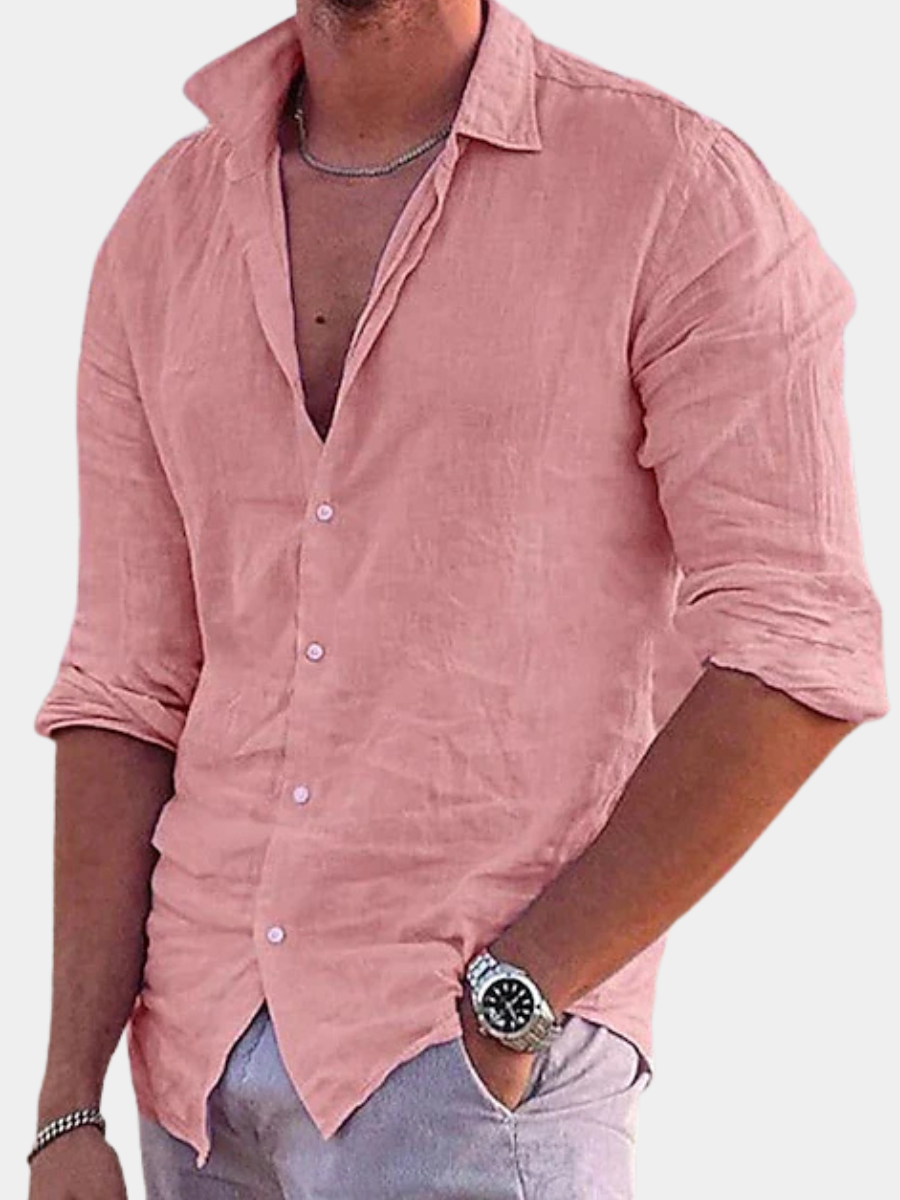 Men's Long Sleeve Shirt | Buttoned