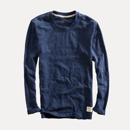 Men's Crew Neck T-Shirt | Long Sleeve