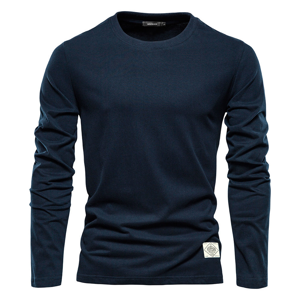 Men's Crew Neck T-Shirt | Cuffed Sleeves