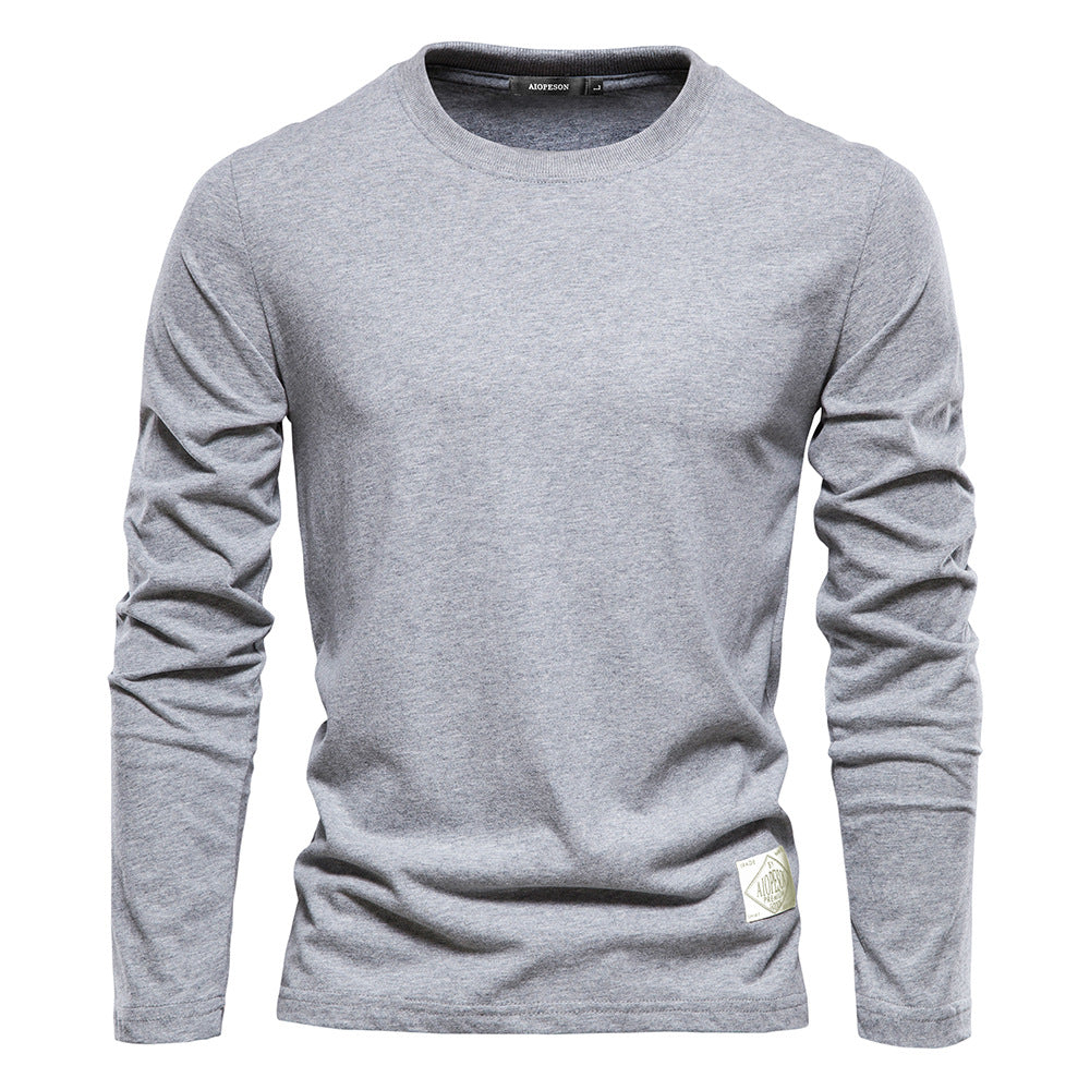 Men's Crew Neck T-Shirt | Cuffed Sleeves