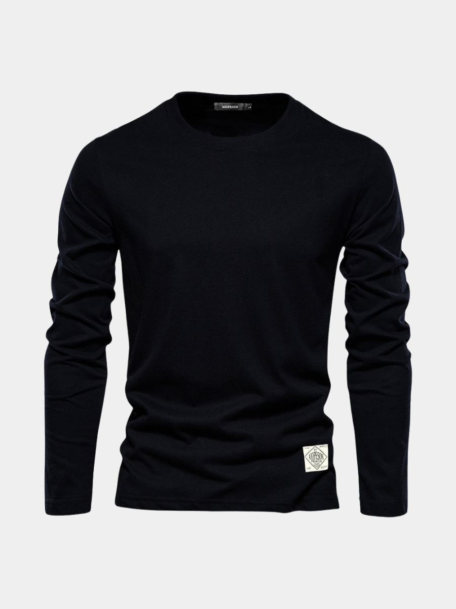 Men's Crew Neck T-Shirt | Cuffed Sleeves