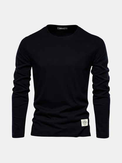 Men's Crew Neck T-Shirt | Cuffed Sleeves