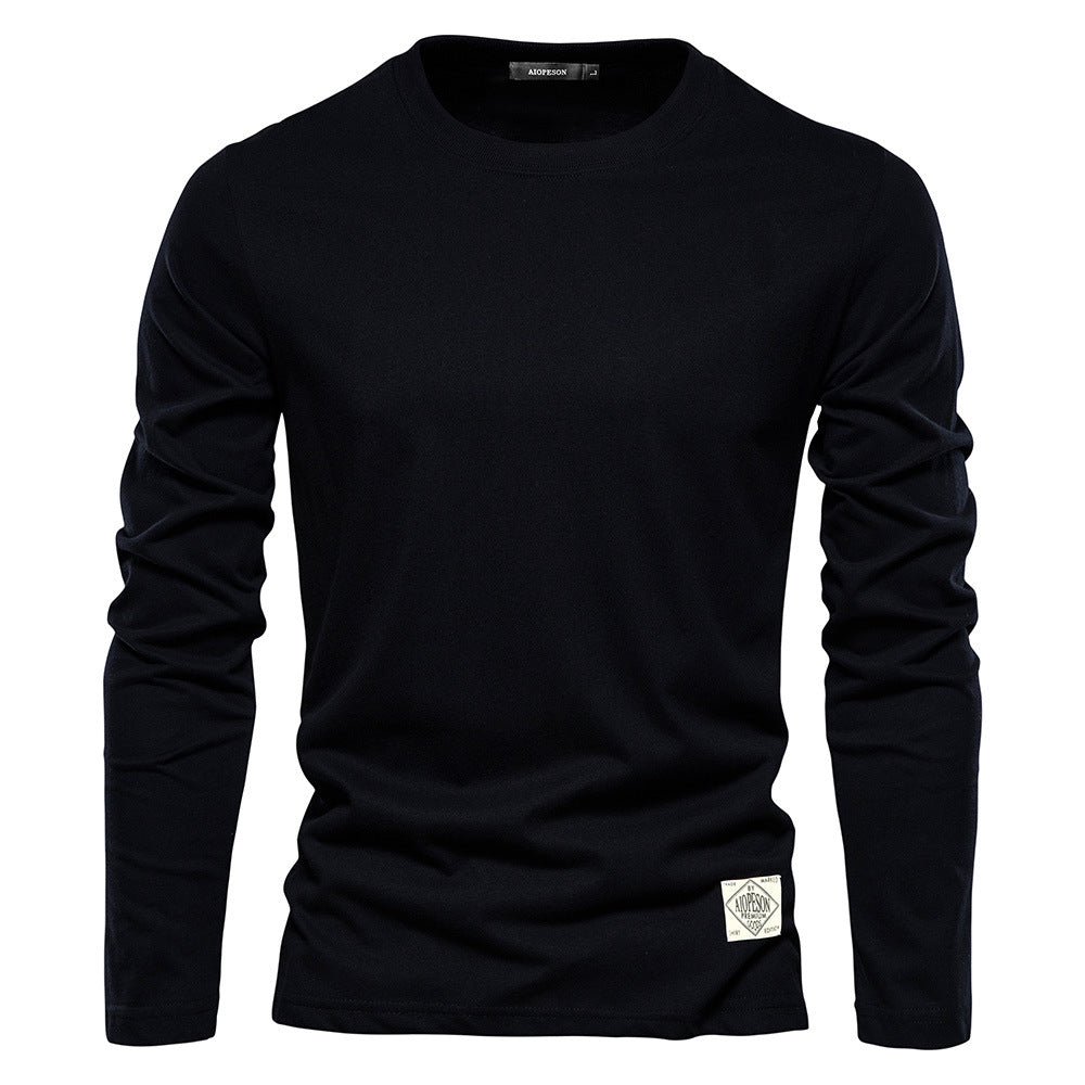 Men's Crew Neck T-Shirt | Cuffed Sleeves