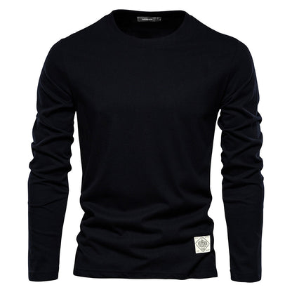 Men's Crew Neck T-Shirt | Cuffed Sleeves
