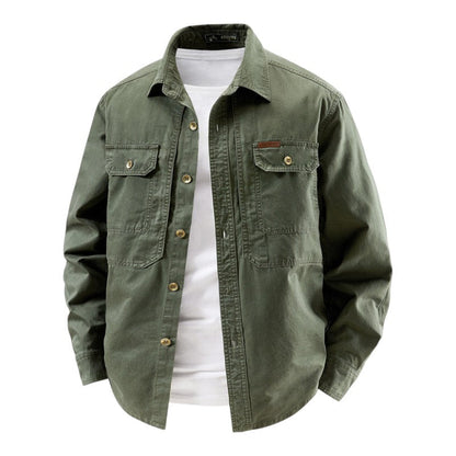 Men's Utility Overshirt | Long Sleeve