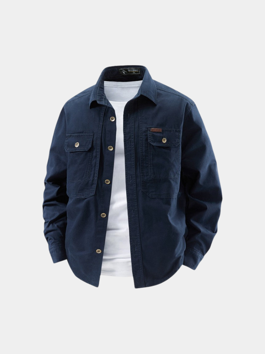 Men's Utility Overshirt | Long Sleeve