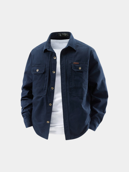 Men's Utility Overshirt | Long Sleeve
