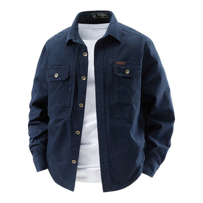 Men's Utility Overshirt | Long Sleeve