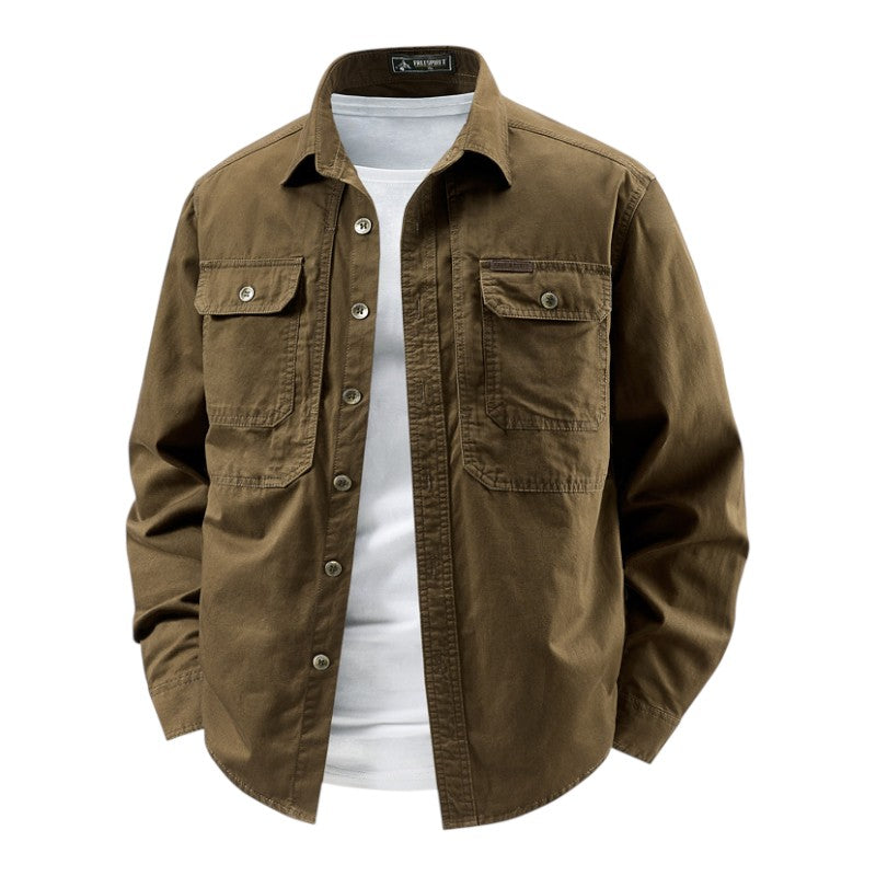 Men's Utility Overshirt | Long Sleeve