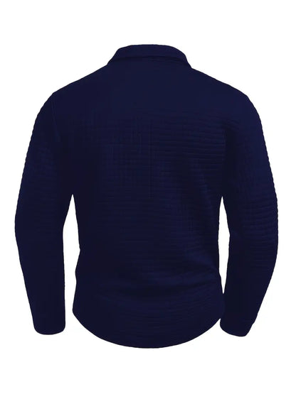Men's Collar Polo Shirt | Zip Pocket