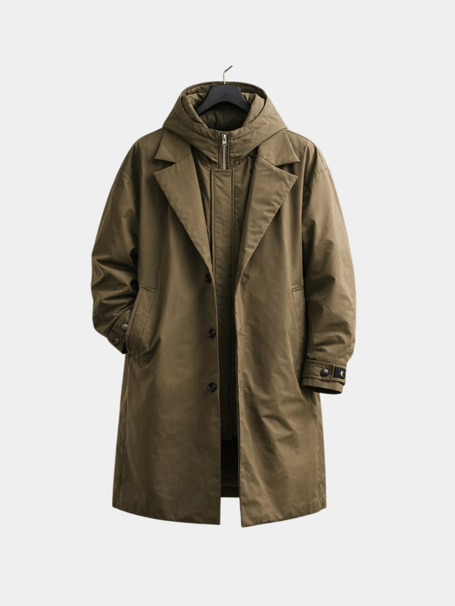 Men's Weatherproof Coat | Notch Lapel