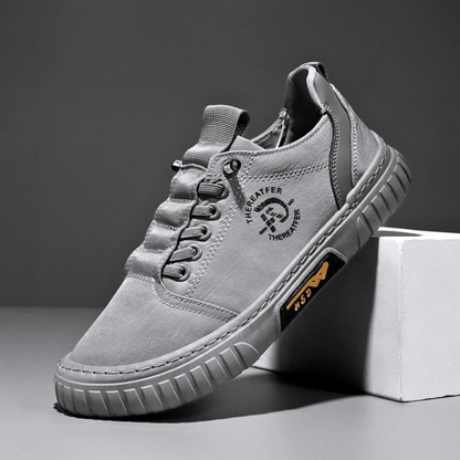 Men's Lace Up Sports Trainers | Gum Sole