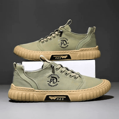 Men's Lace Up Sports Trainers | Gum Sole