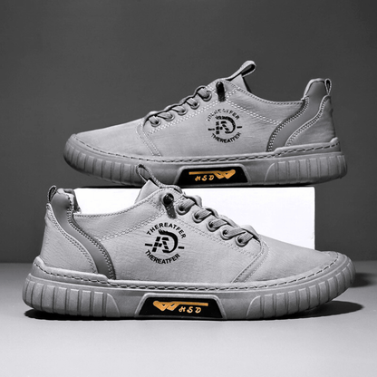 Men's Lace Up Sports Trainers | Gum Sole