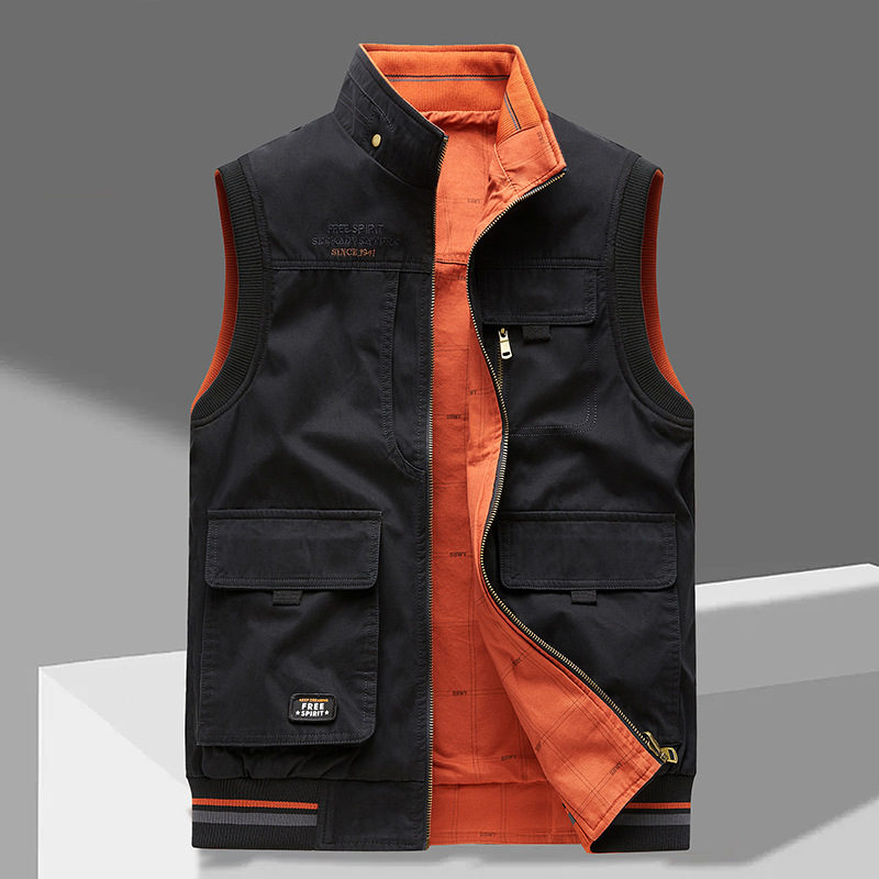 Black/Orange