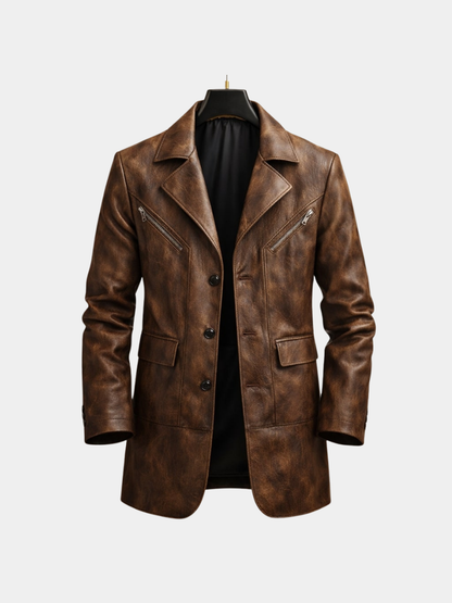 Men's Longline Jacket | Button Up