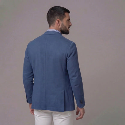 Men's Herringbone Blazer | Notch Lapel