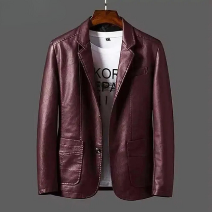 Men's Notch Lapel Blazer | Two Button