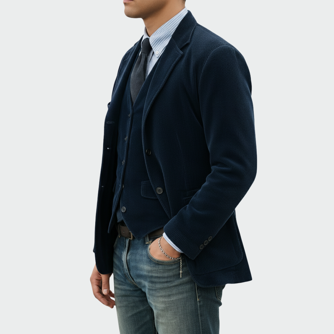 Men's Slim Blazer | Notch Lapel
