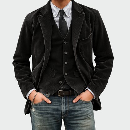 Men's Slim Blazer | Notch Lapel