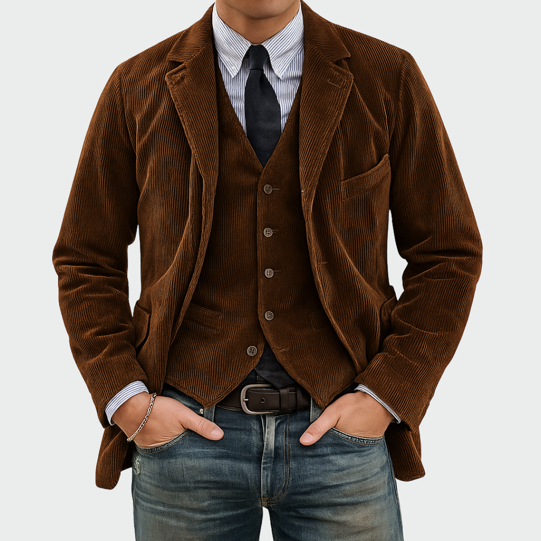 Men's Slim Blazer | Notch Lapel