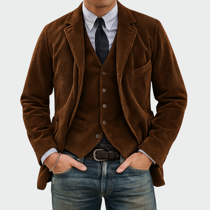 Men's Slim Blazer | Notch Lapel