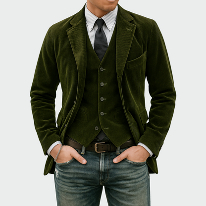 Men's Slim Blazer | Notch Lapel