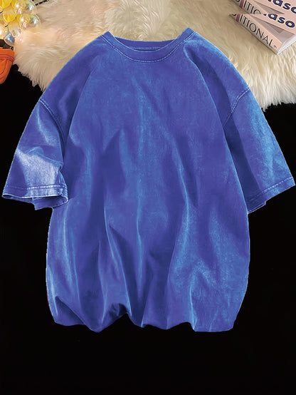 Men's Oversized Crew Neck T-Shirt | Short Sleeve