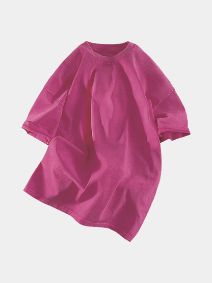 Men's Oversized Crew Neck T-Shirt | Short Sleeve