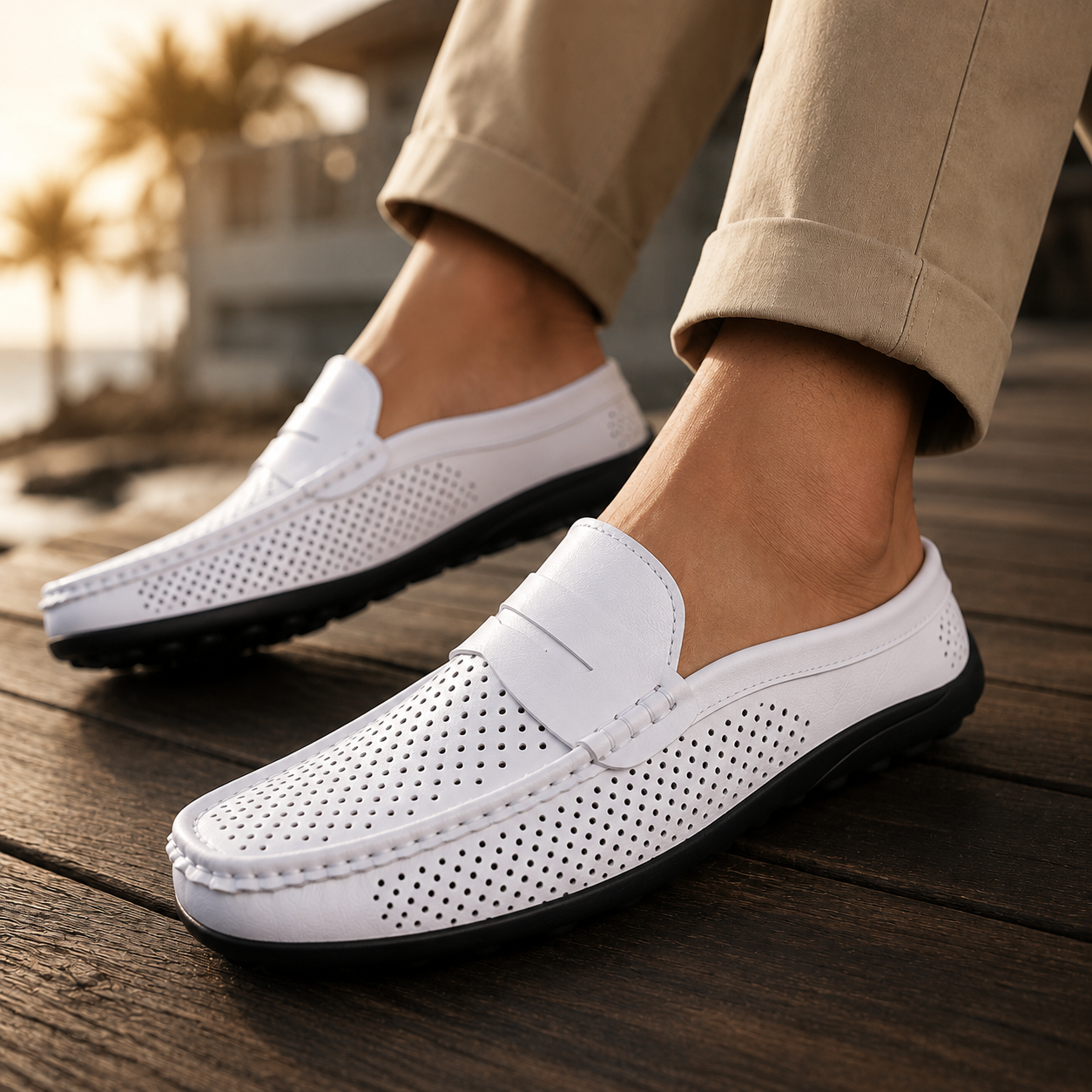 Men's Chunky Sole Shoes | Lace Up