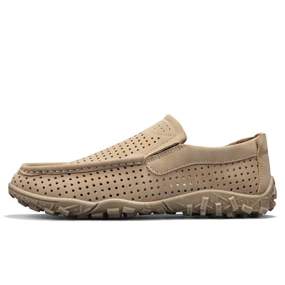 Men's Perforated Loafers | Slip On