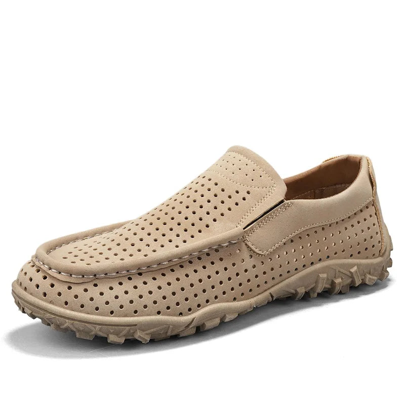 Men's Perforated Loafers | Slip On
