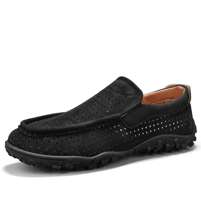 Men's Perforated Loafers | Slip On