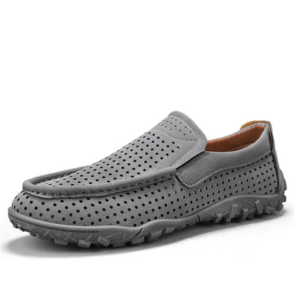 Men's Perforated Loafers | Slip On
