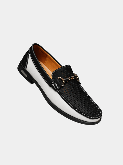 Men's Perforated Horsebit Loafers | Slip On