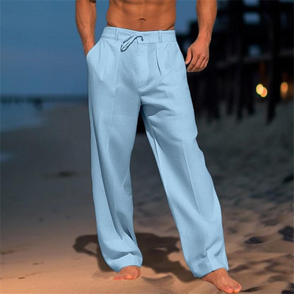 Men's Pleated Trousers | Wide Leg